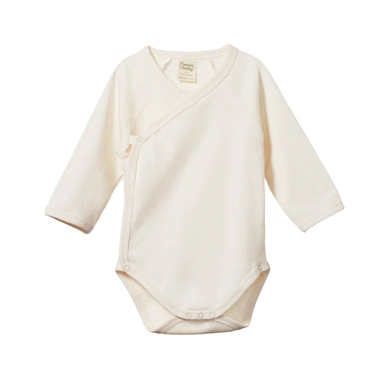 L/S KIMONO BODYSUIT - Natural
