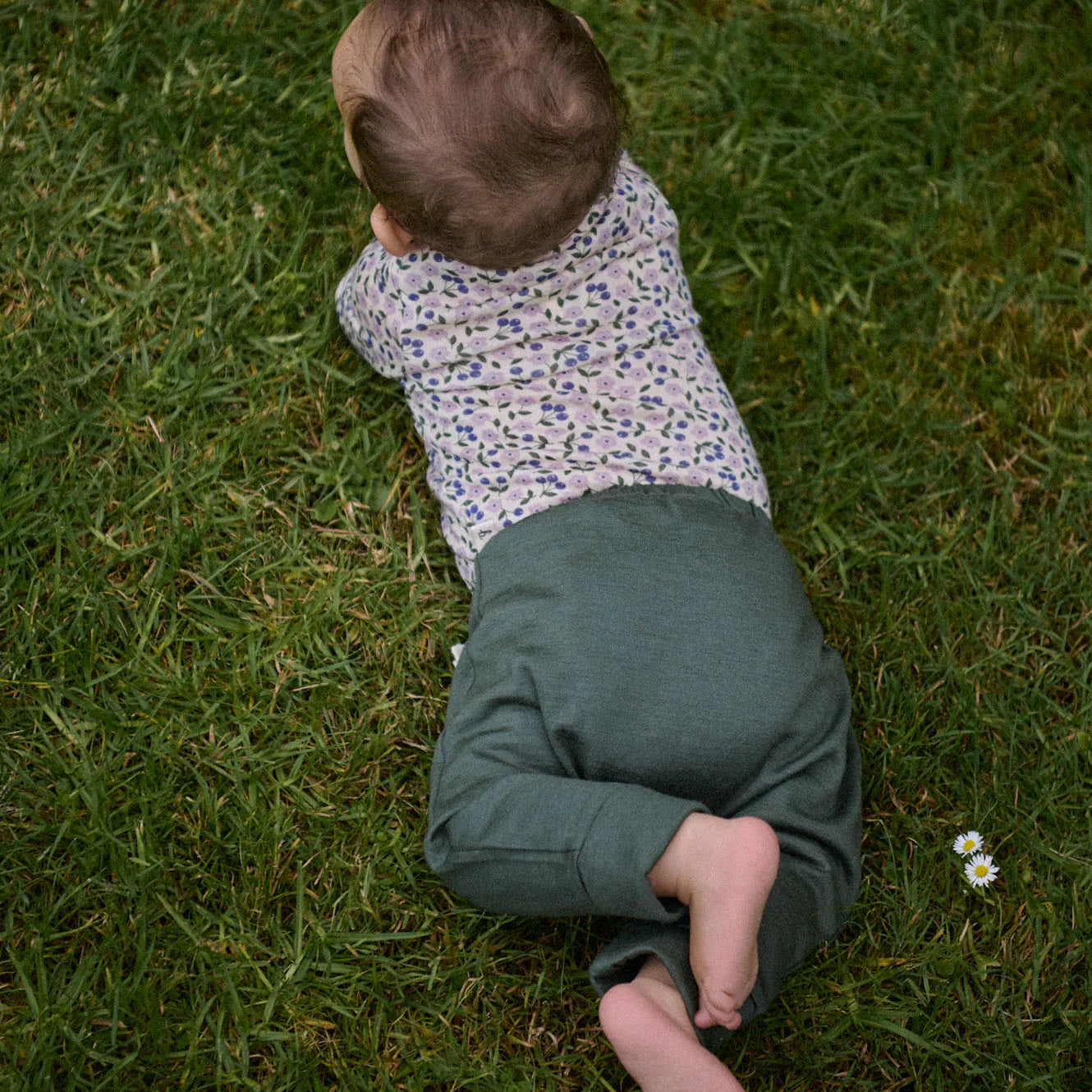 MERINO DRAWSTRING PANTS - Thyme