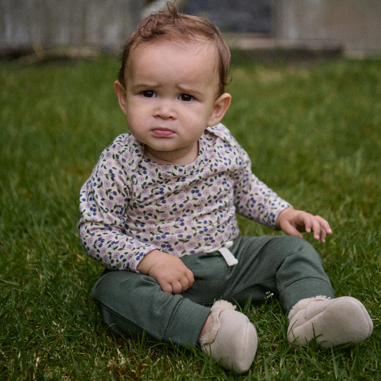 MERINO DRAWSTRING PANTS - Thyme