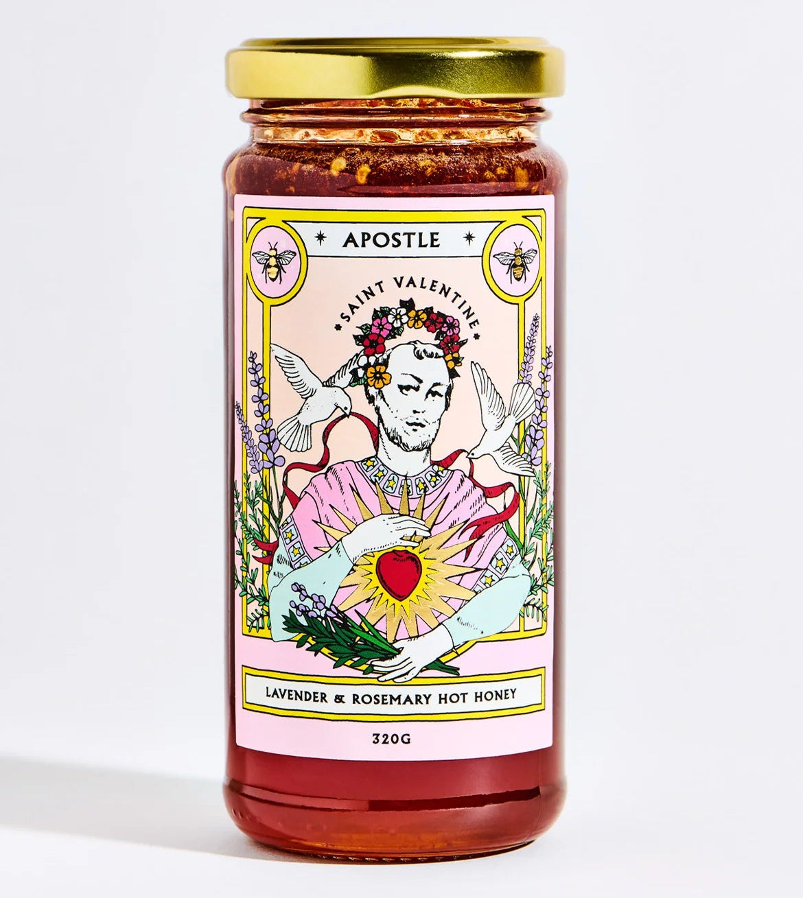 Lavender & Rosemary Hot Honey