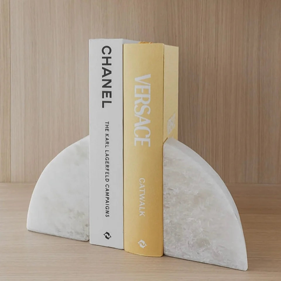 Rounded Stone Bookend