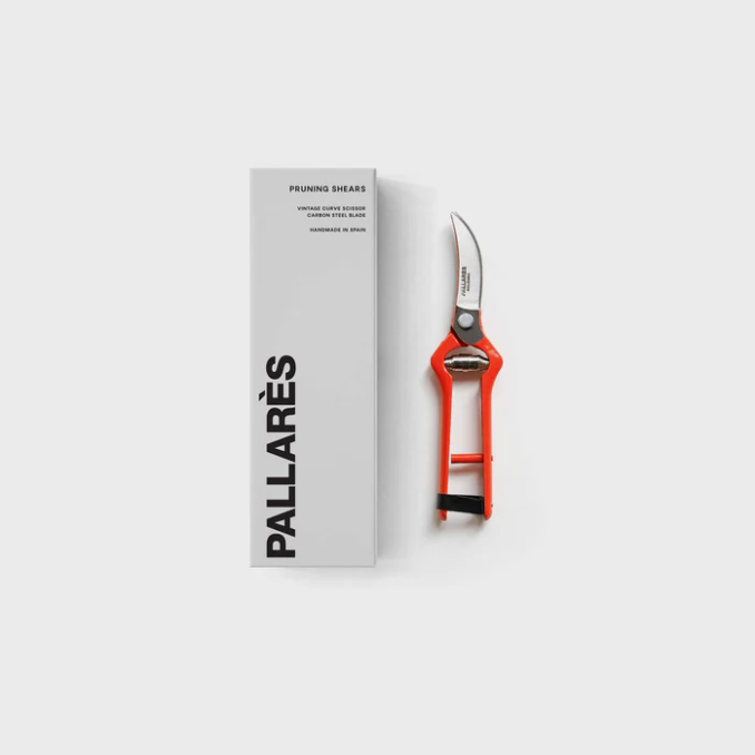 Pallarès Pruning Shears | Vintage Scissors Curve | Carbon Steel
