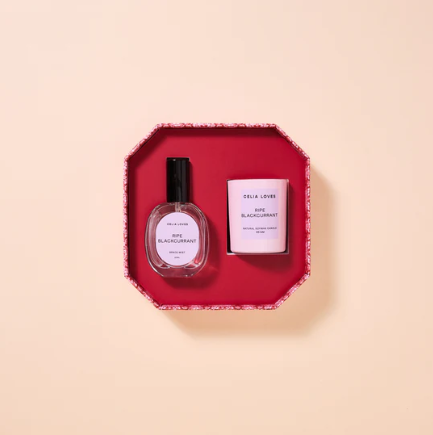 Duo Set - Ripe Blackcurrant Candle & Room Spray