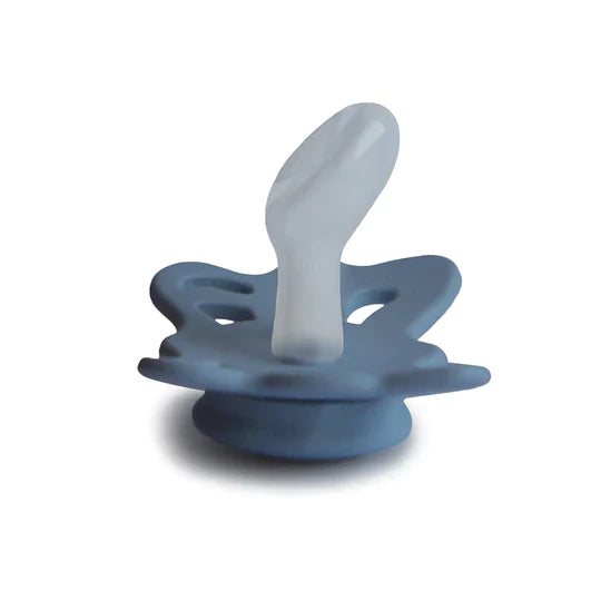 Anatomical Butterfly Silicone Pacifier - Slate