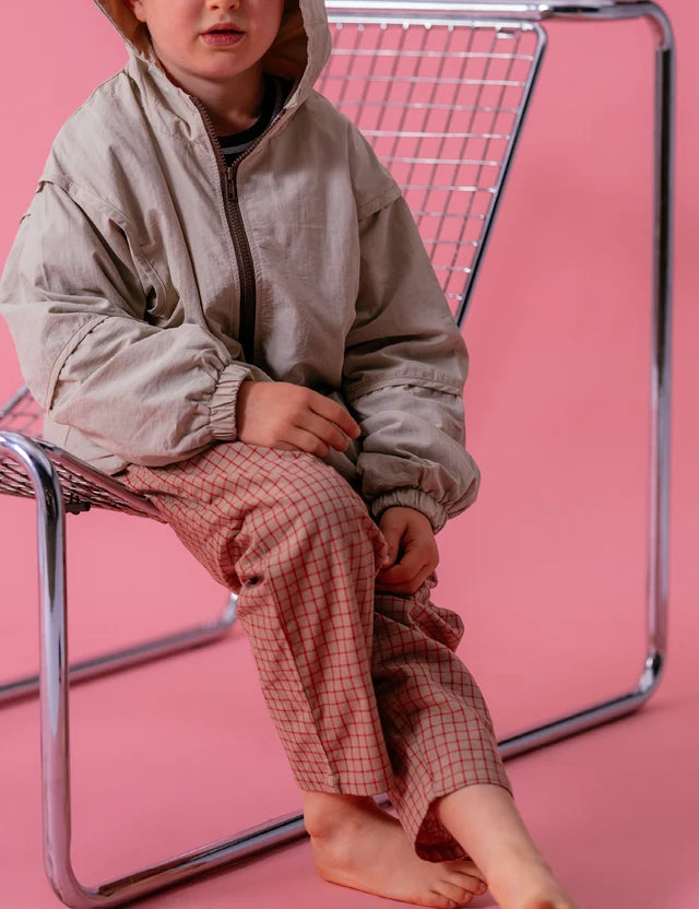 Sport Pants - Biscuit Check