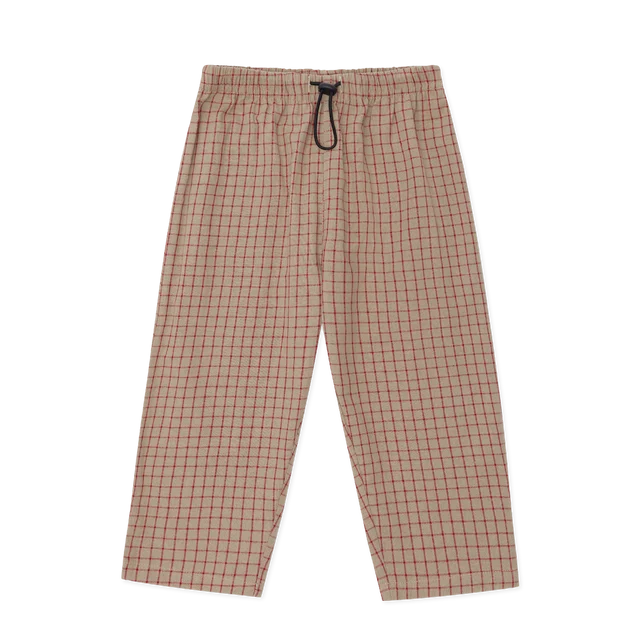 Sport Pants - Biscuit Check