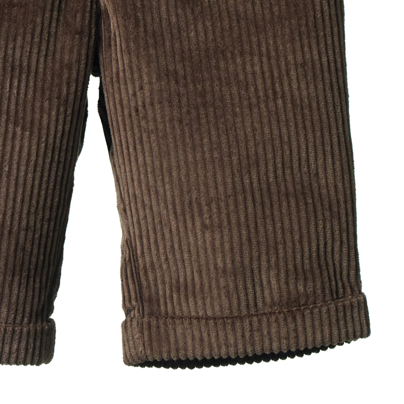 TEDDY CORD PANTS - Pinecone