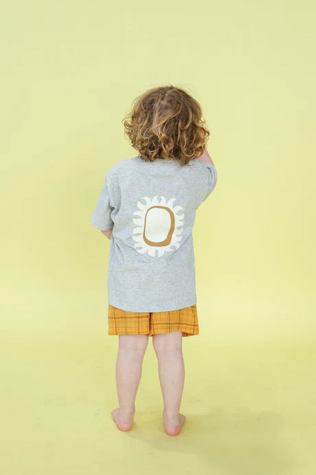 Sunshine Tee - Grey Marle - Addy & Lou