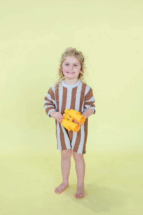Vertical Stripe Romper