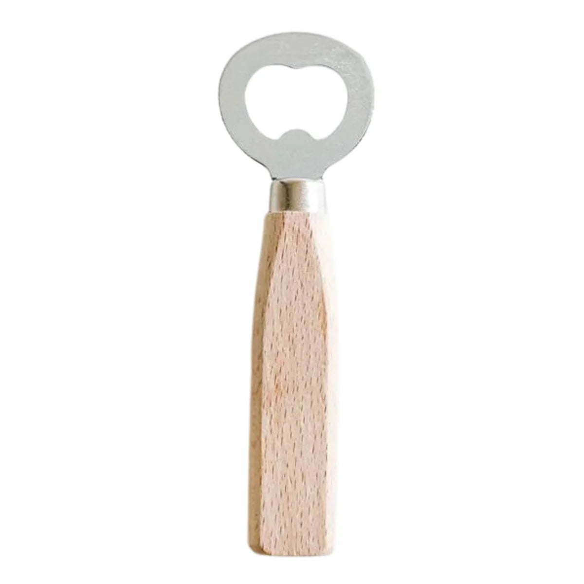 Dishy Beech Wood Bottle Opener