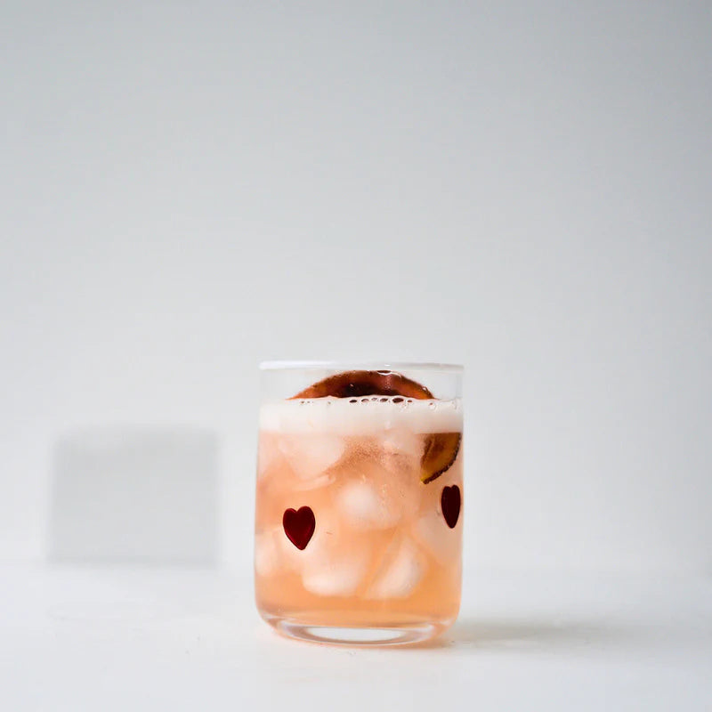Heart Icon Glass - Set of 4