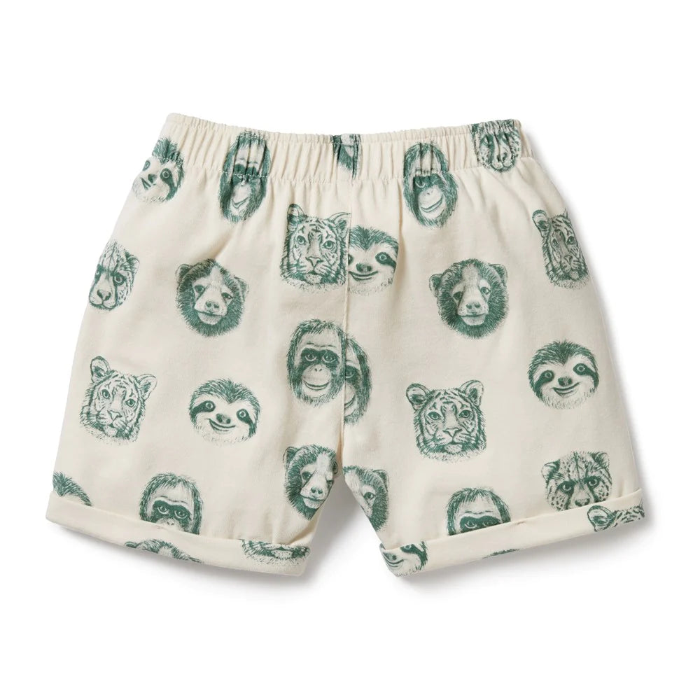Hello Jungle Organic Shorts (0-3m)