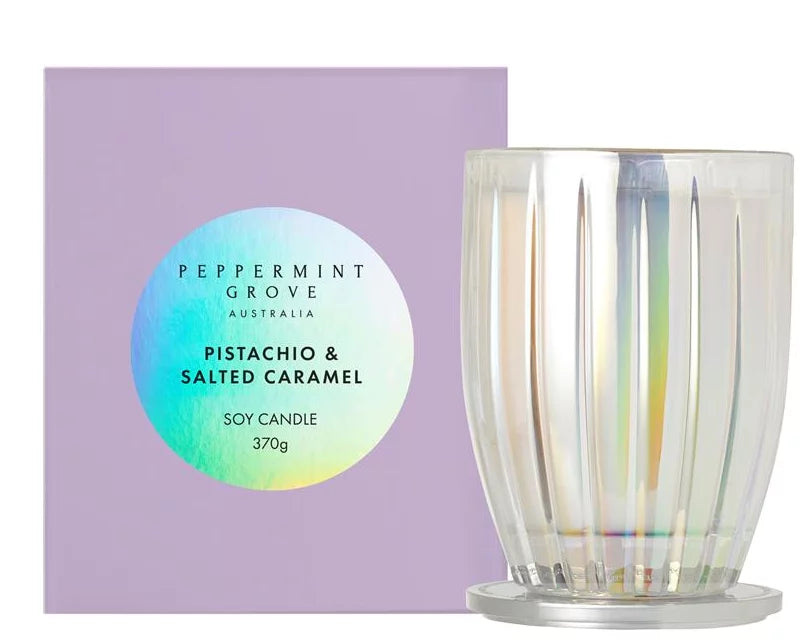 Pistachio & Salted Caramel Candle - Large