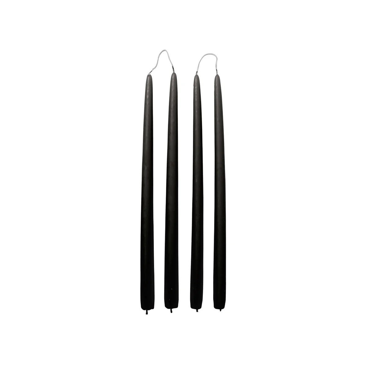 Taper Candles - Simply Black