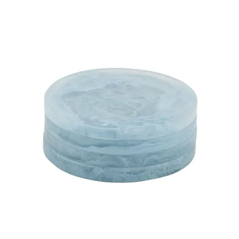 Kip Resin Coasters 10cm Sky - Set of 4 - Addy & Lou