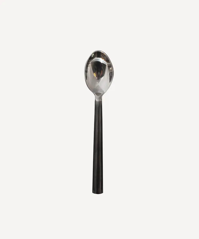 Black Handle Coffee Spoon