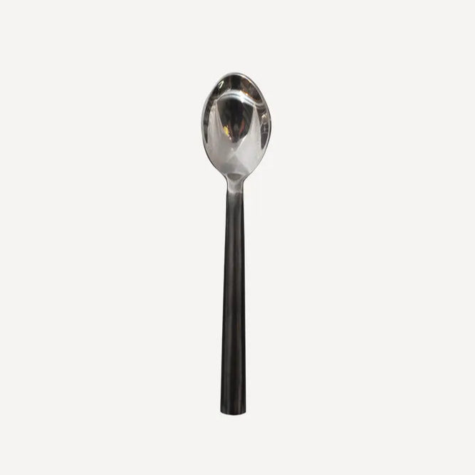 Black Handle Coffee Spoon