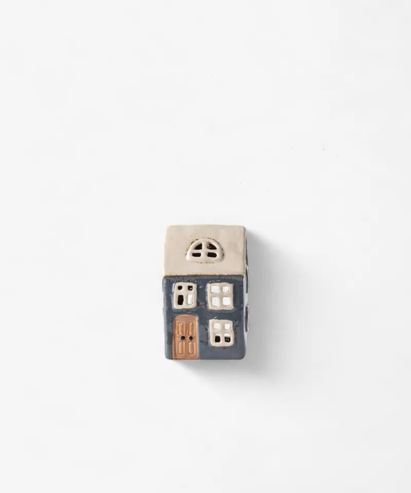 Alsace Tea Light House Navy