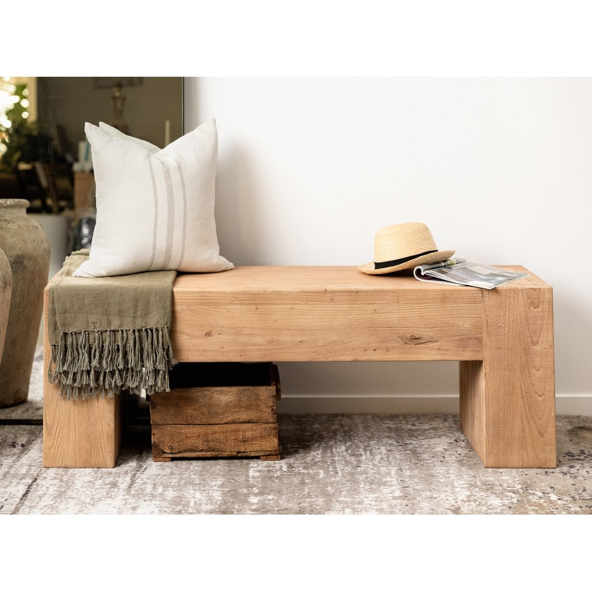 Olma Elm Bench