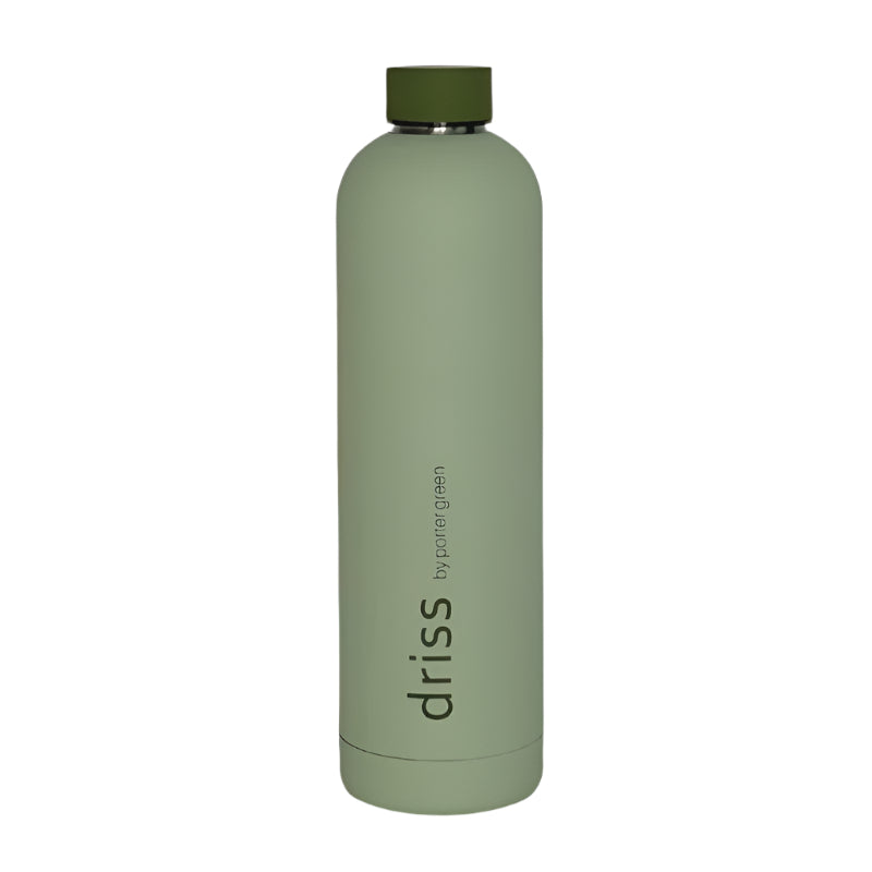 Driss Insulated Stainless Steel Water Bottle - SAGE