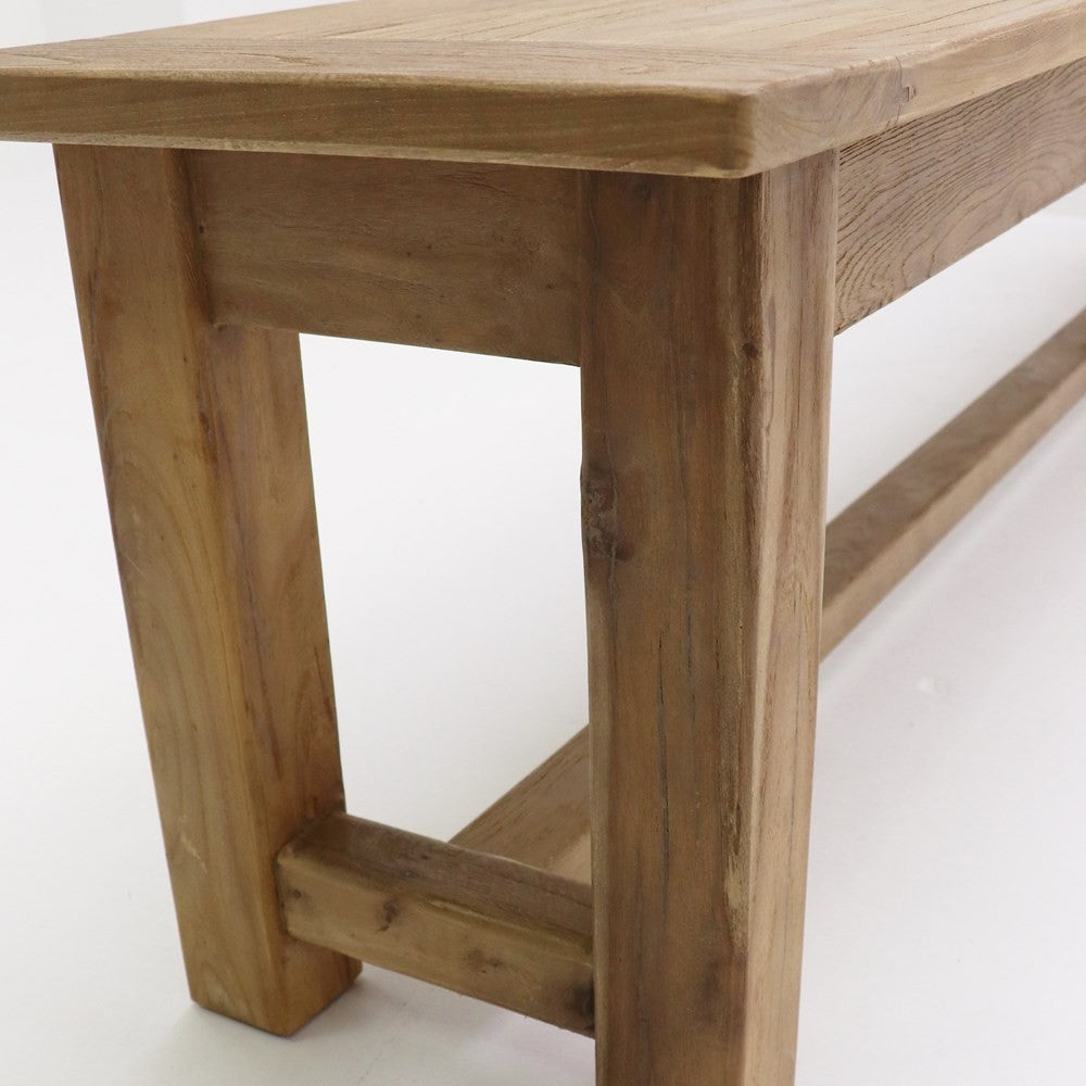 Farmhouse Elm Bench - 4 Sizes