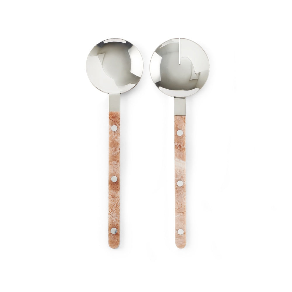 Taupe Salad Servers