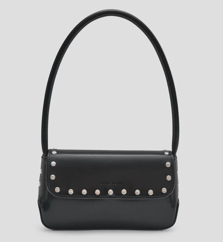 Mini Camille Bag - STUD EDITION Black Semi Patent