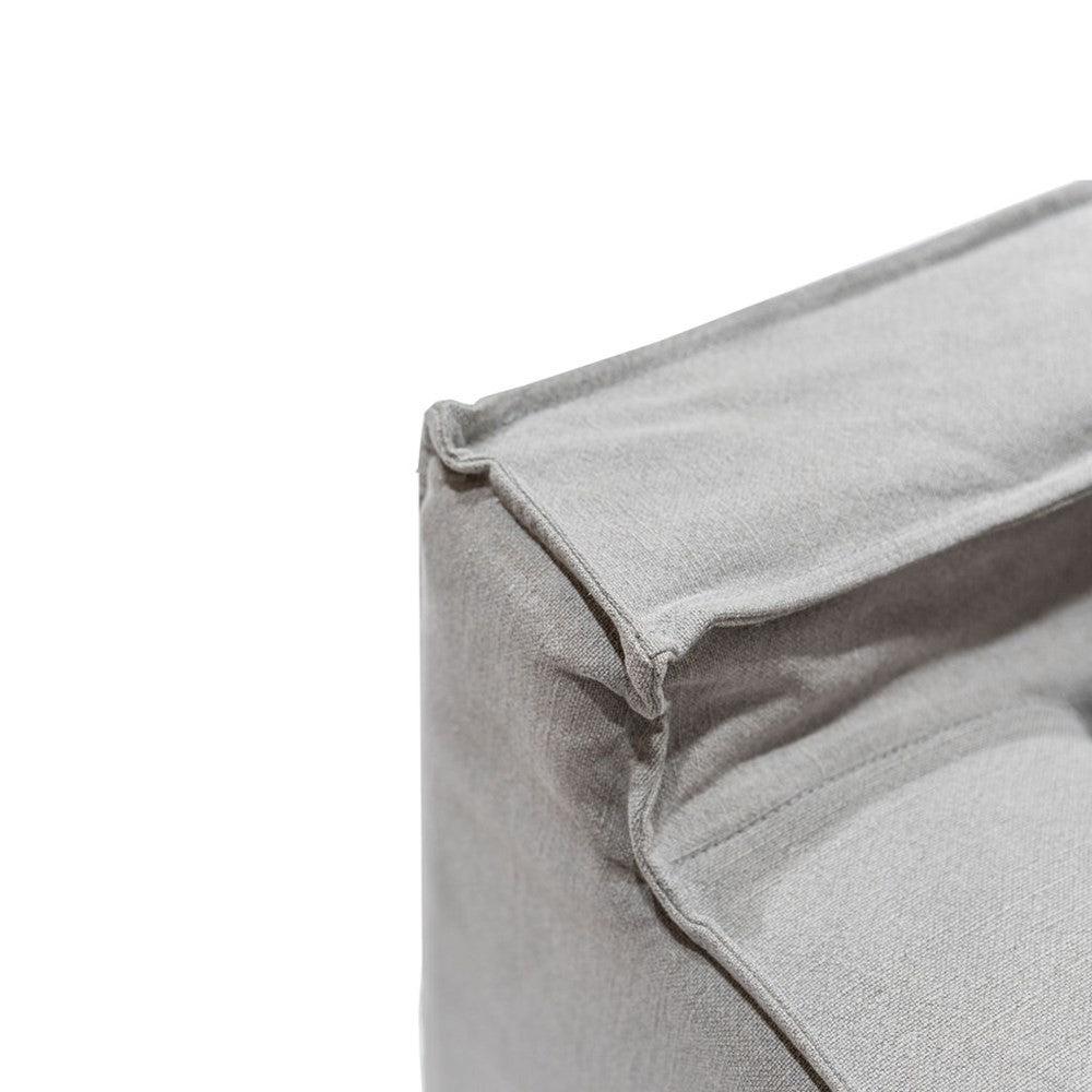 Keely 3 Seater Slipcover Sofa - Cement