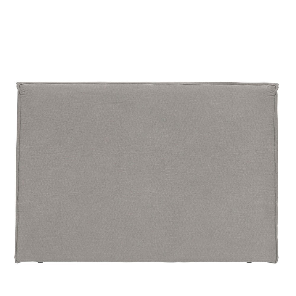 Keely Linen Headboard - Cement