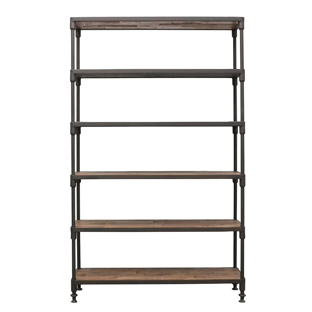 Industrial Metal Bookshelf - Medium