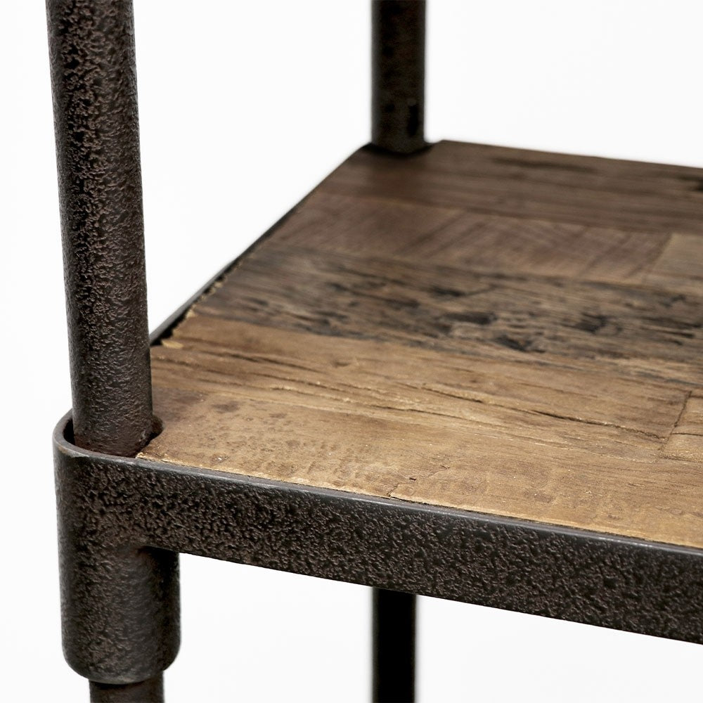 Industrial Metal Bookshelf - Medium