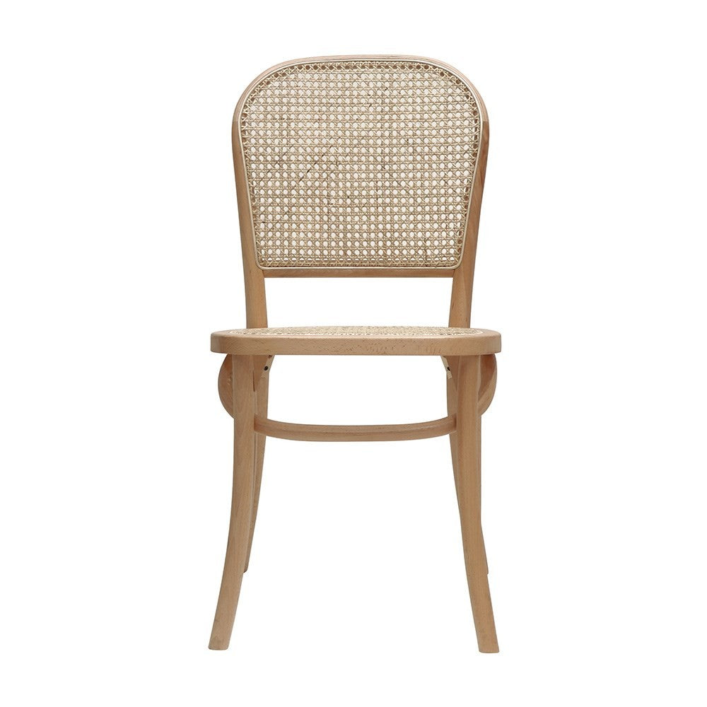 Bentwood Rattan Dining Chair