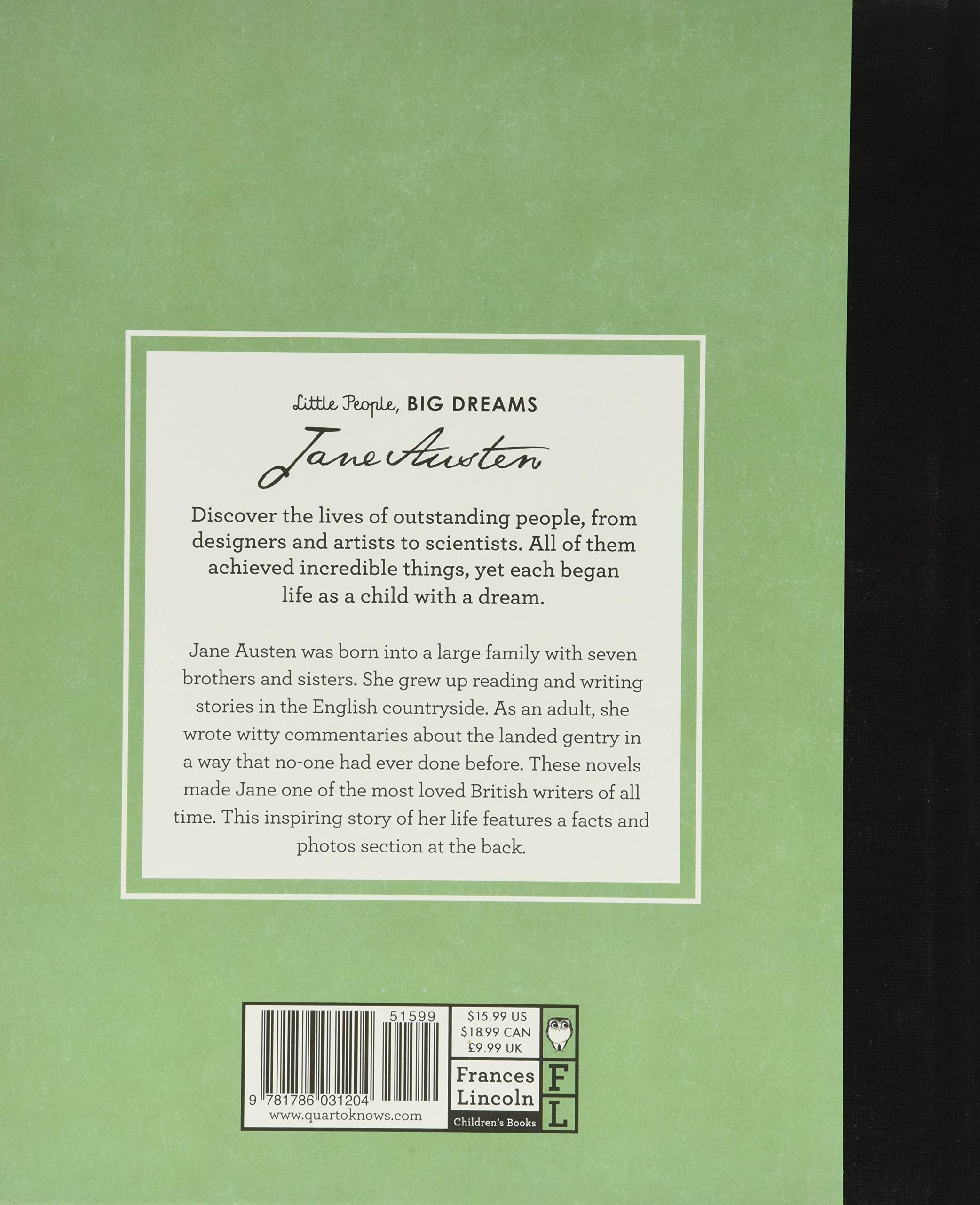 Jane Austen - Little People Big Dreams