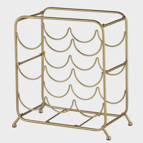 Brody Gold Wine Rack