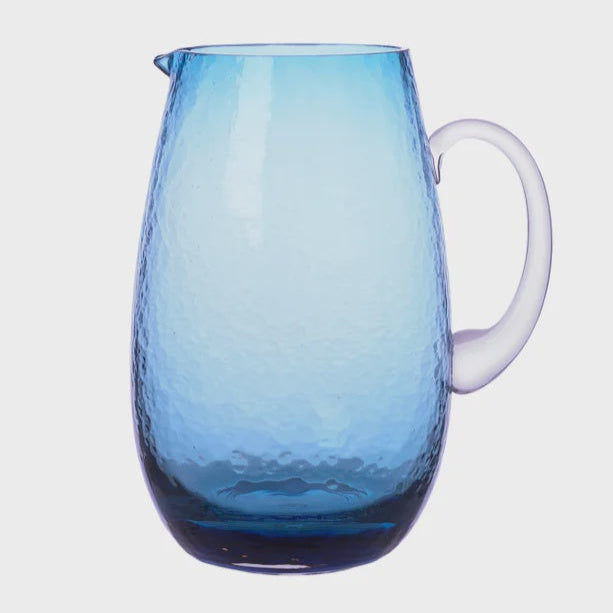 Hammered Blue Jug