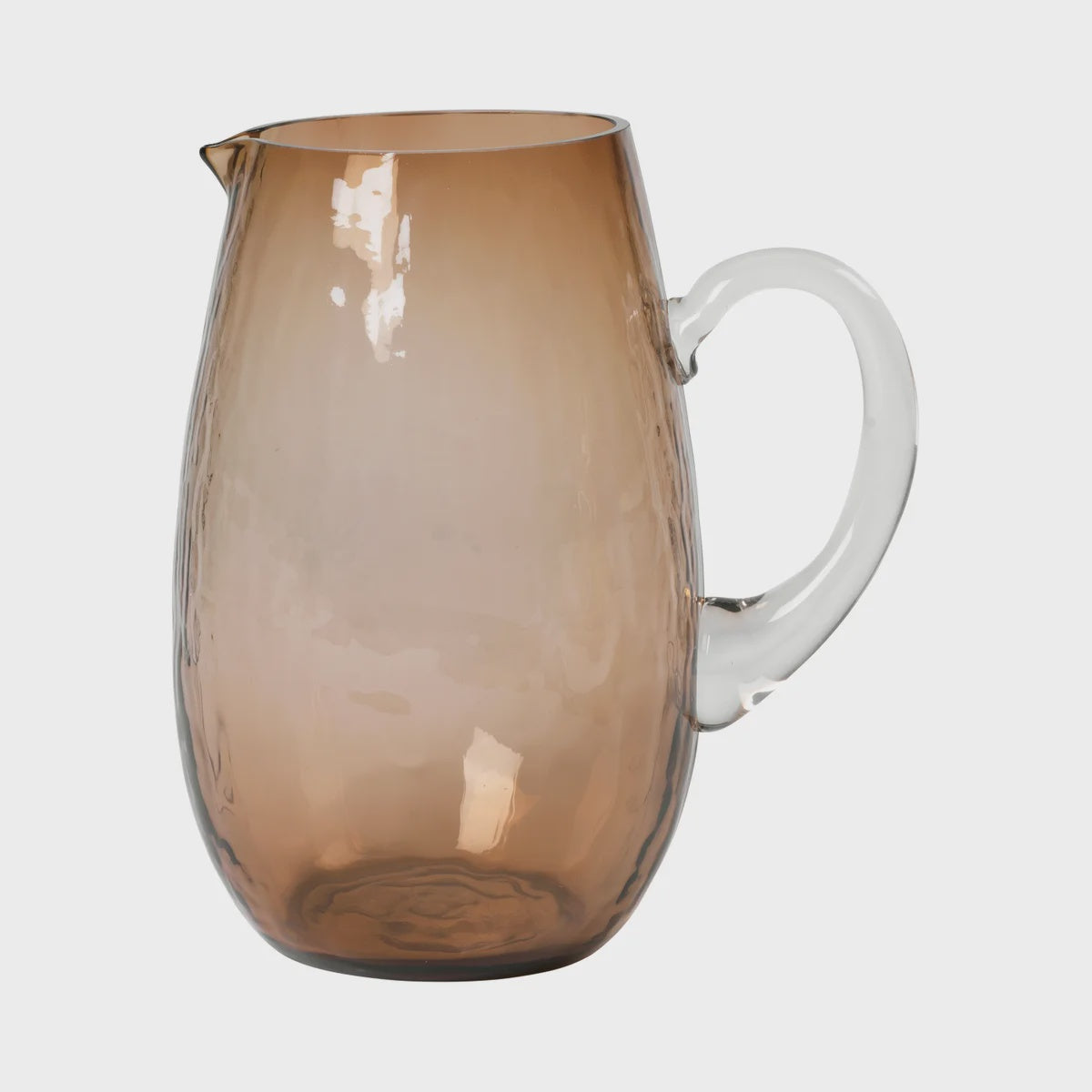 Hammered Jug Brown