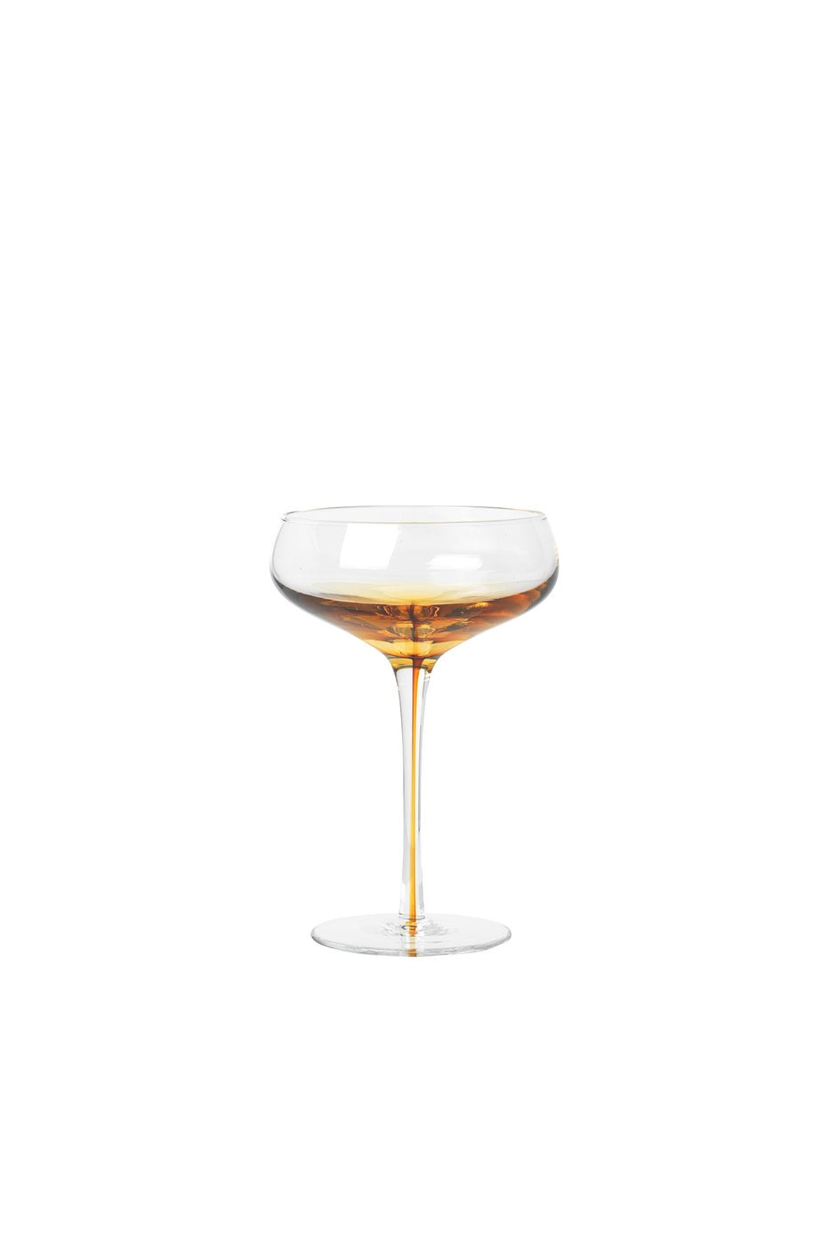 BROSTE Amber Cocktail Glass