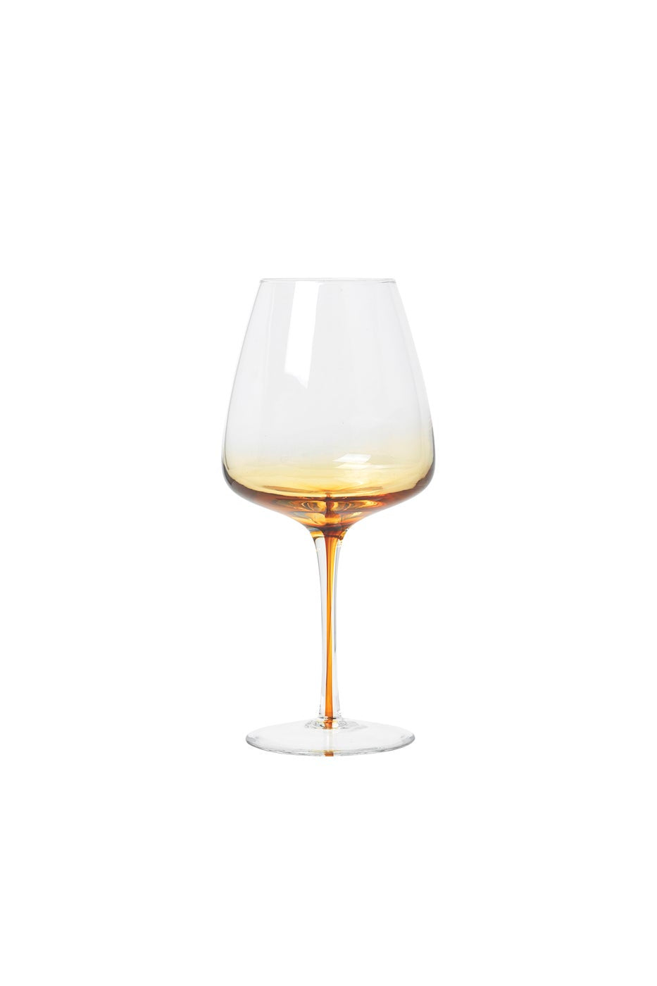 BROSTE Amber Red Wine Glass