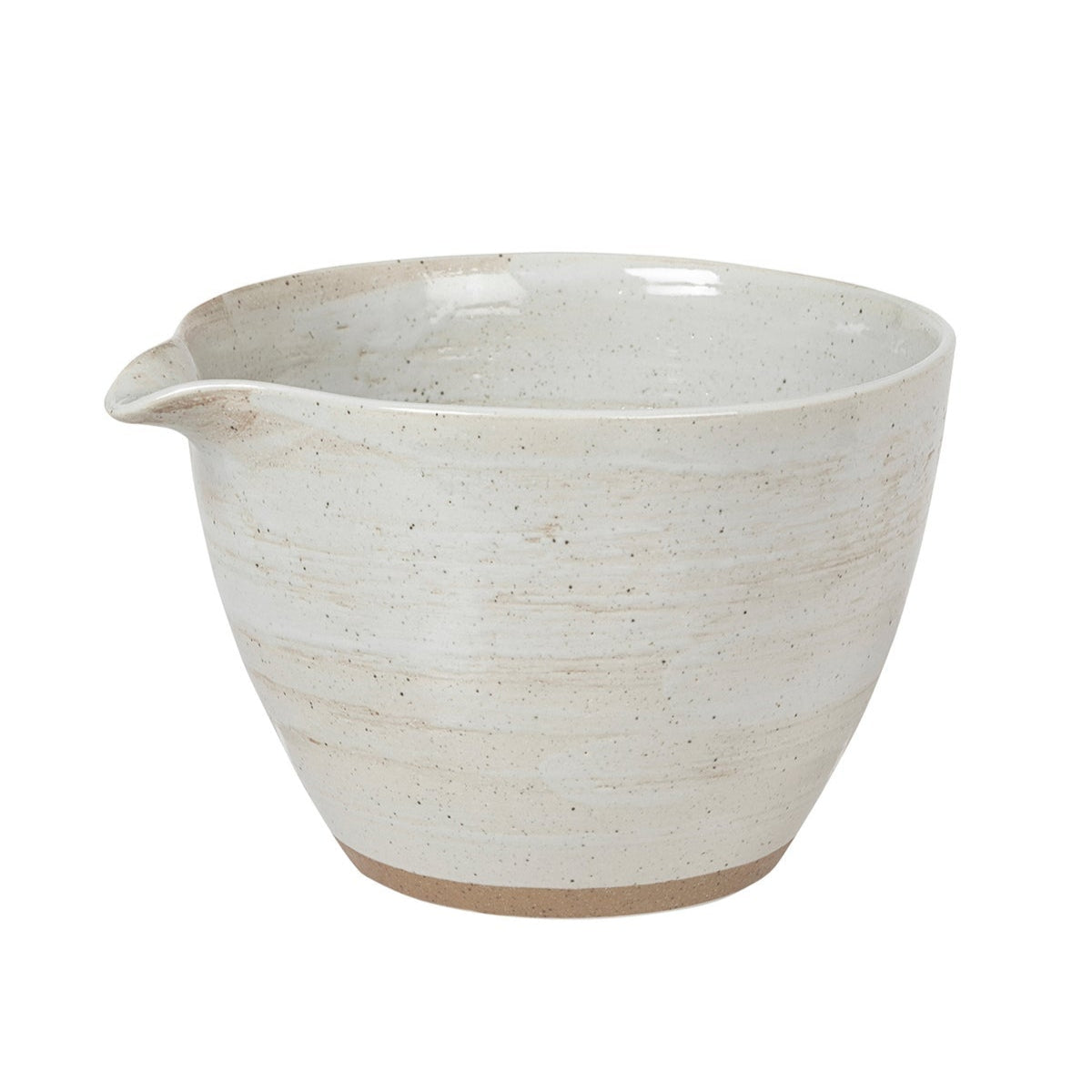 BROSTE GROB BOWL W/SPOUT LARGE SAND