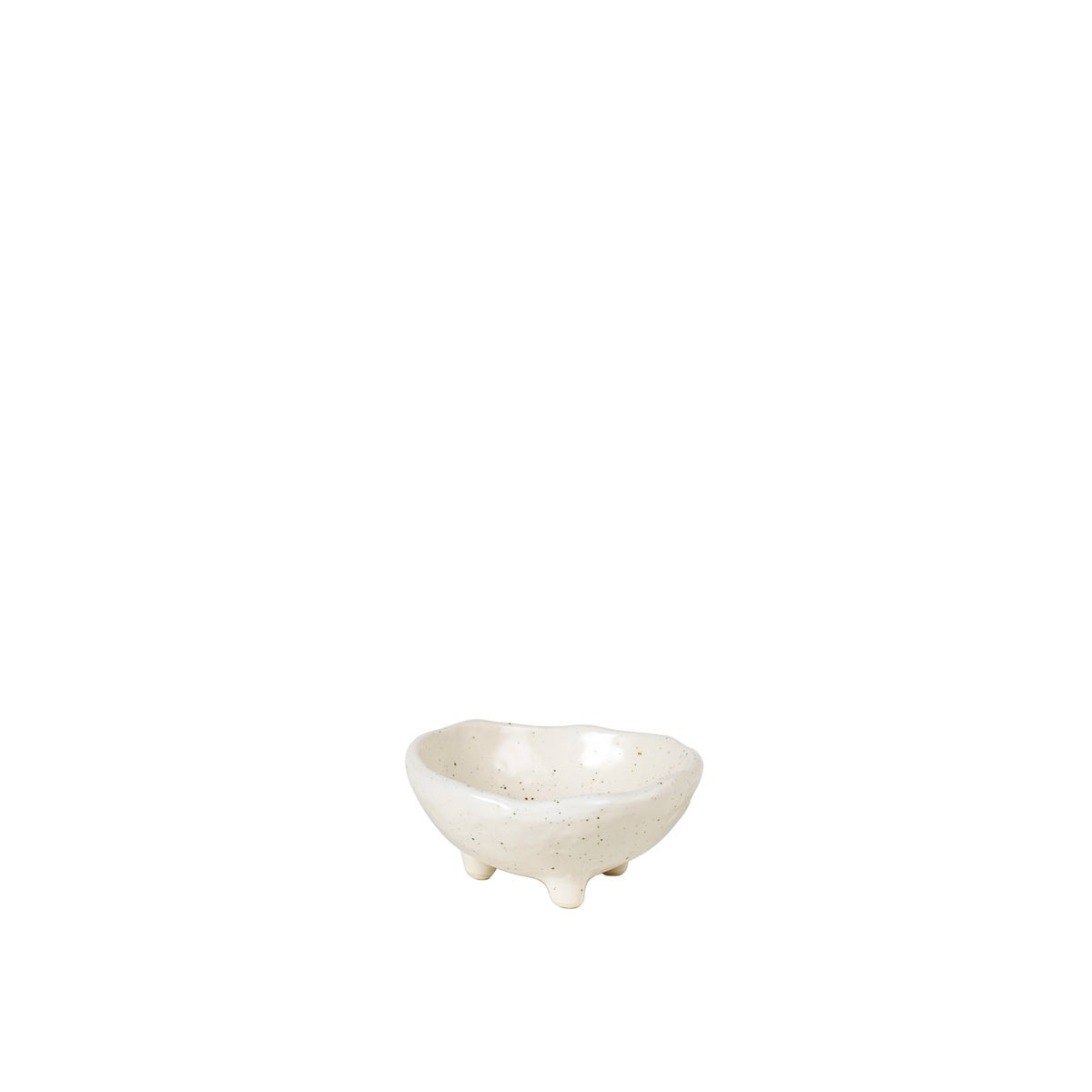 Nordic Vanilla Small Bowl with Feet