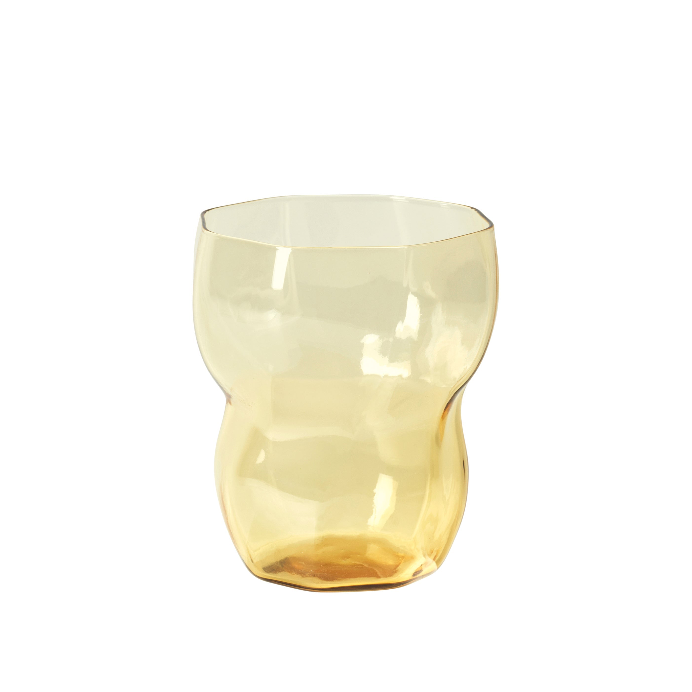 Limfjord Glass Large Tumbler - Amber