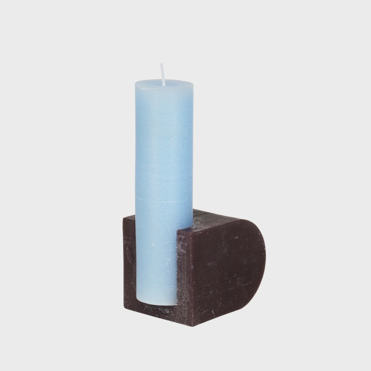 Candle Block - Blue Brown