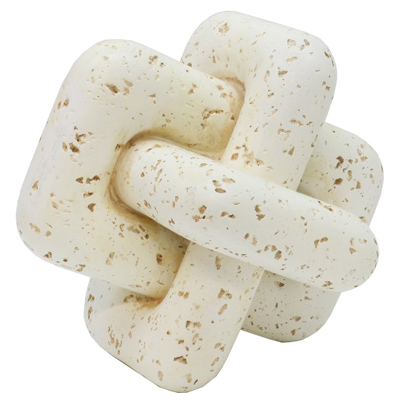 White Chain Sculpture