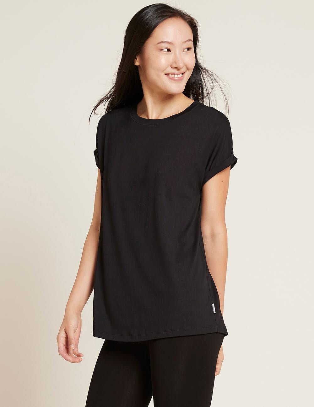 Downtime Lounge Top - Black