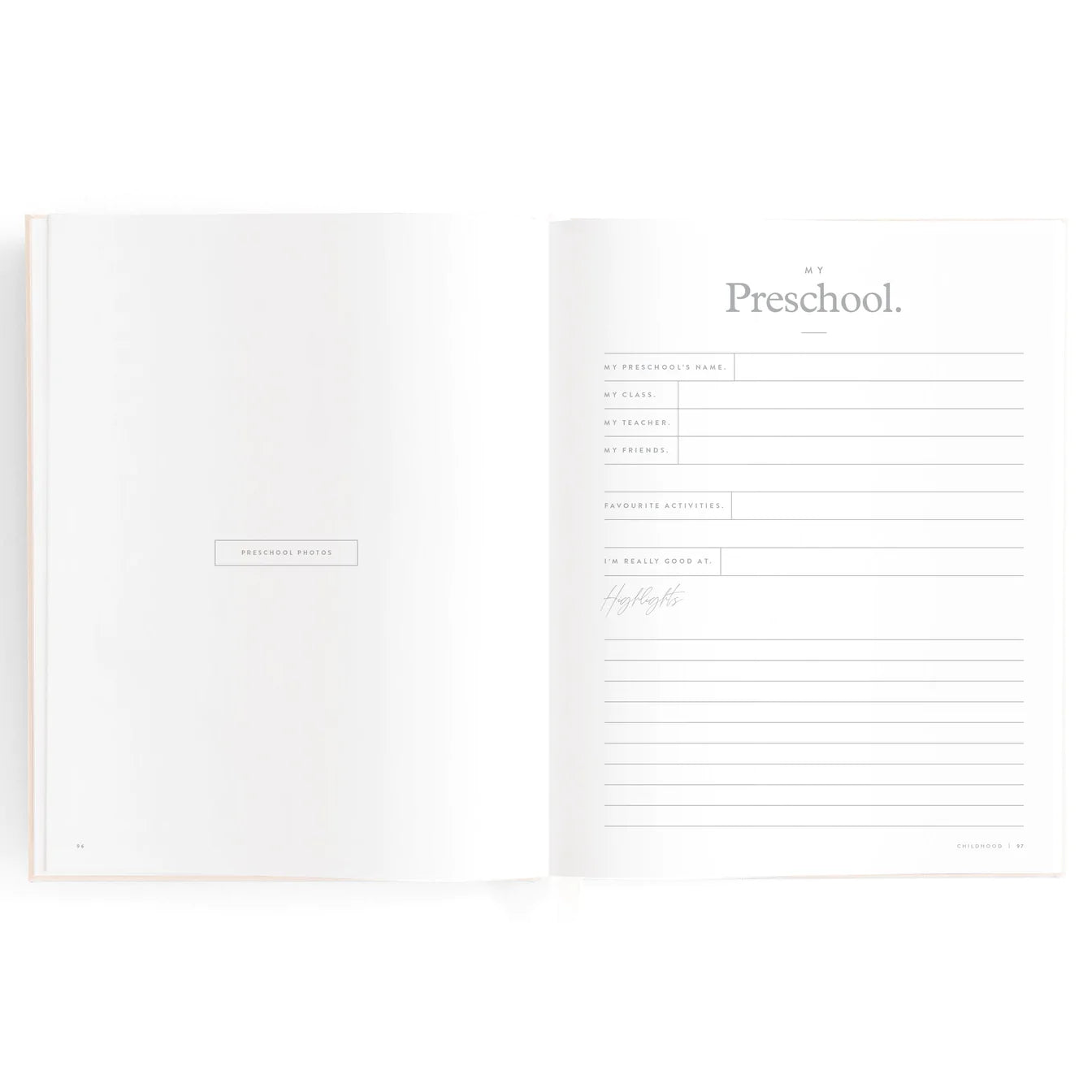Childhood Journal