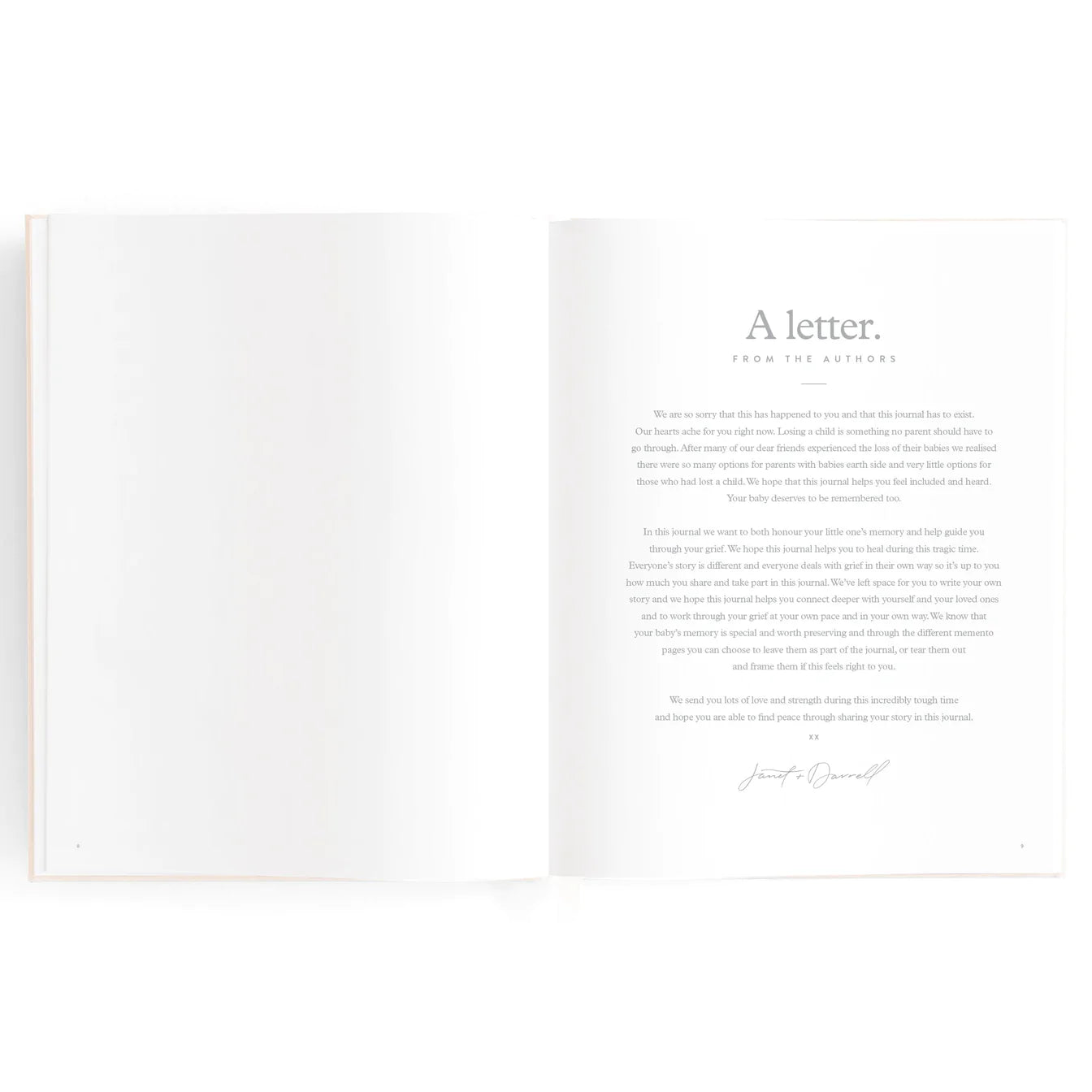 Forever In Our Hearts Journal