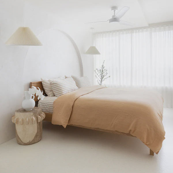Sand - Linen Duvet Cover