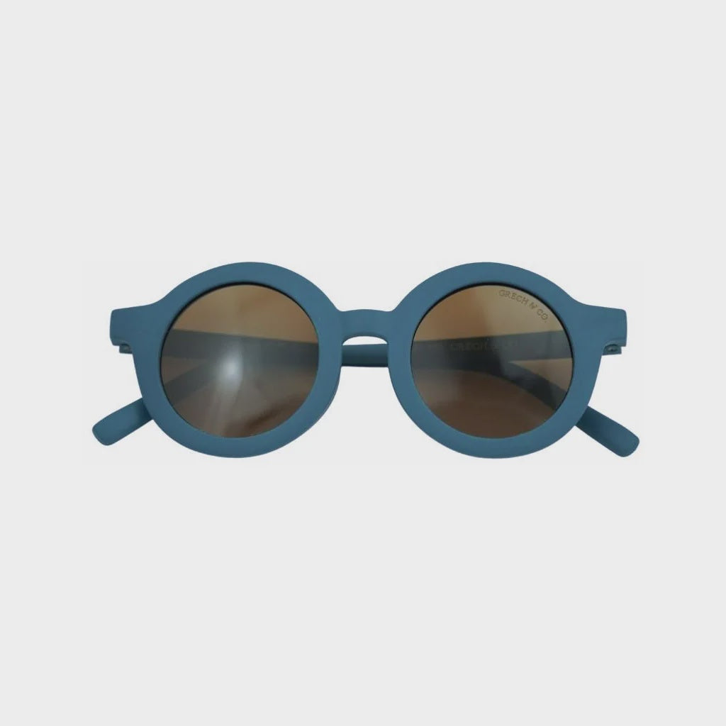 Round Polarized Sunglasses - Desert Teal