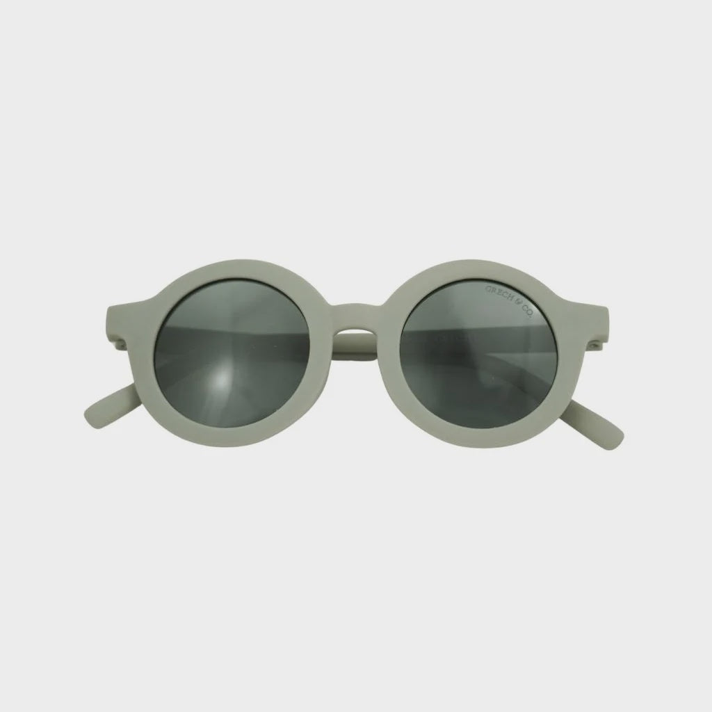 Round Polarized Sunglasses - Fog