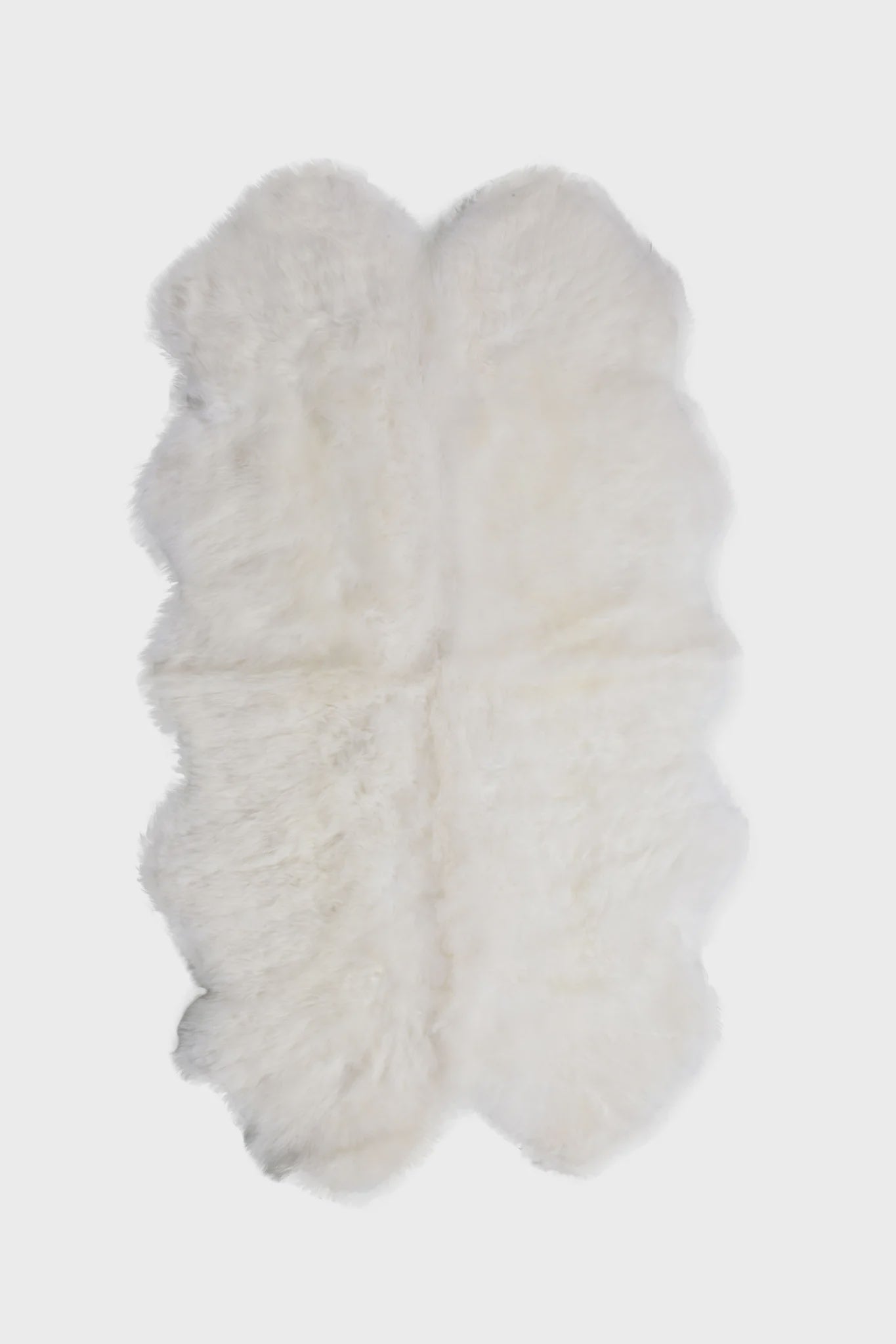 Longwool Sheepskin Quarto - Ivory